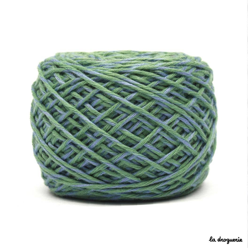 Fruit salad knitting yarn (50% organic cotton, 50% bamboo)