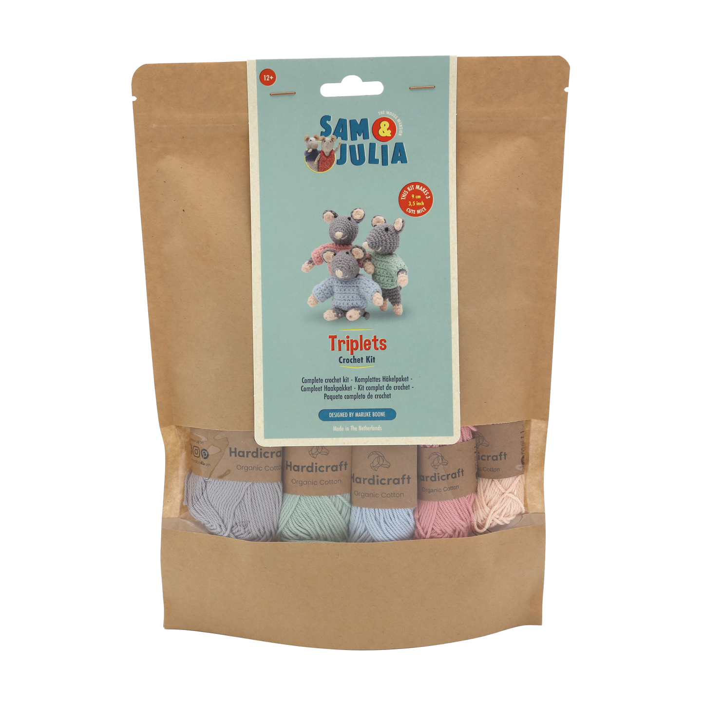 The Triplet Mice Crochet Kit 🐭