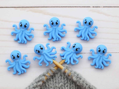 Blue Octopus Stitch Stoppers