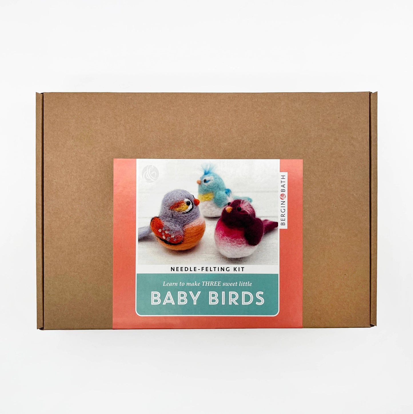 Needle Felting Kit, Baby Birds