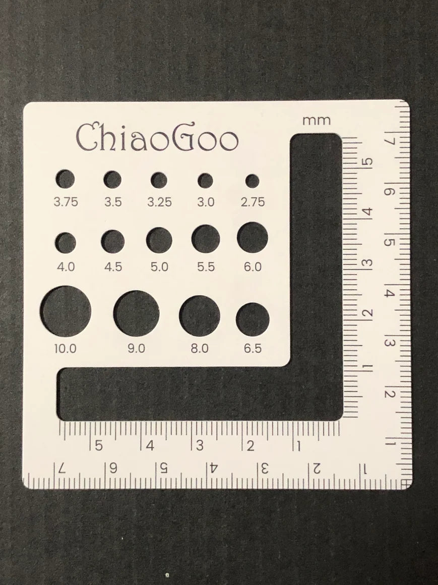 Chiaogoo Swatch/Needle Gauge Square