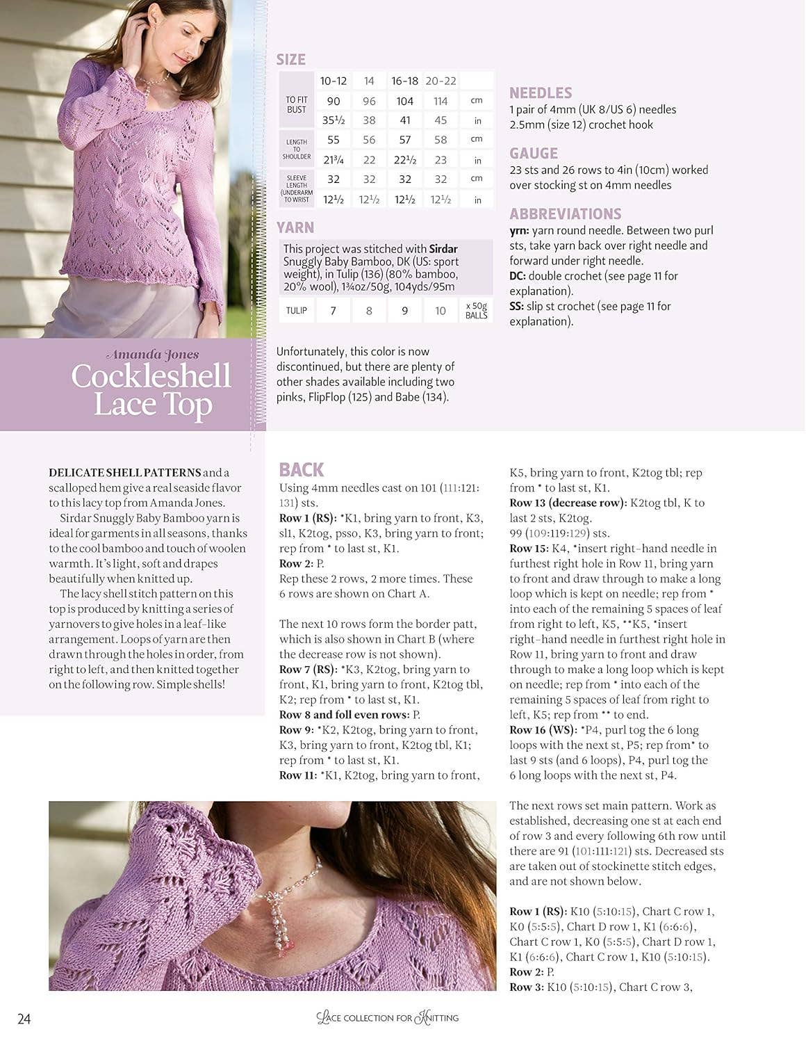 Lace Collection for Knitting -  Intricate Designs to Create