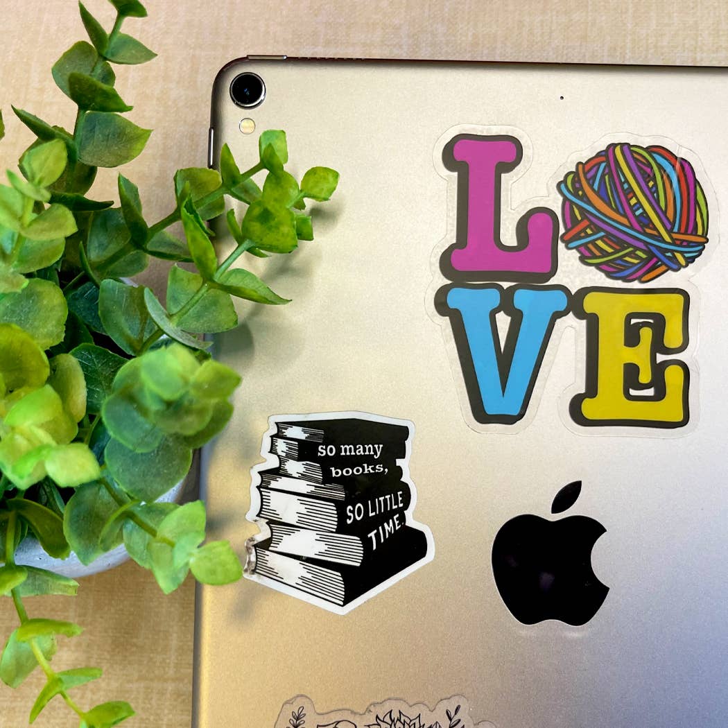 LOVE Yarn Sticker