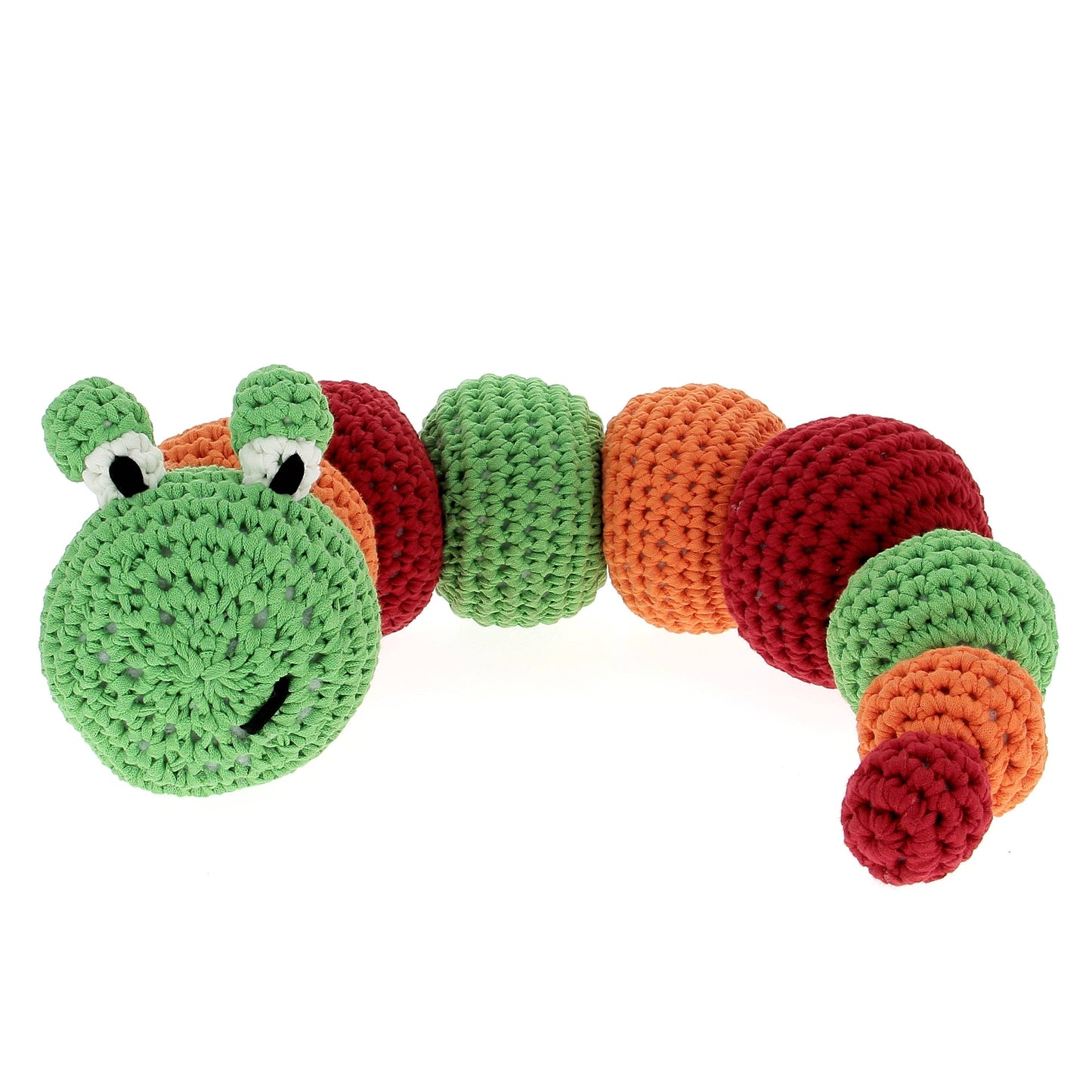 DIY Crochet Kit RibbonXL Caterpillar Clark