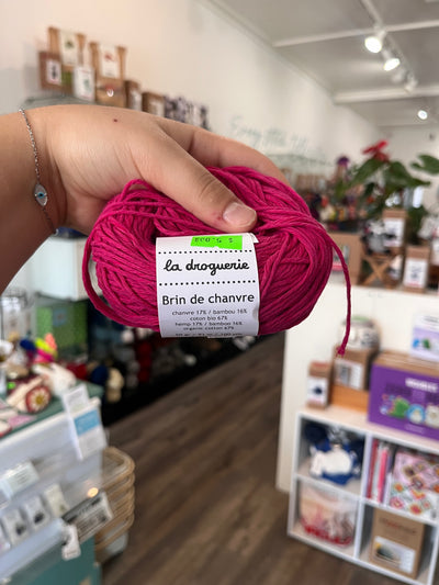 Hemp String knitting yarn (hemp, bamboo, organic cotton)
