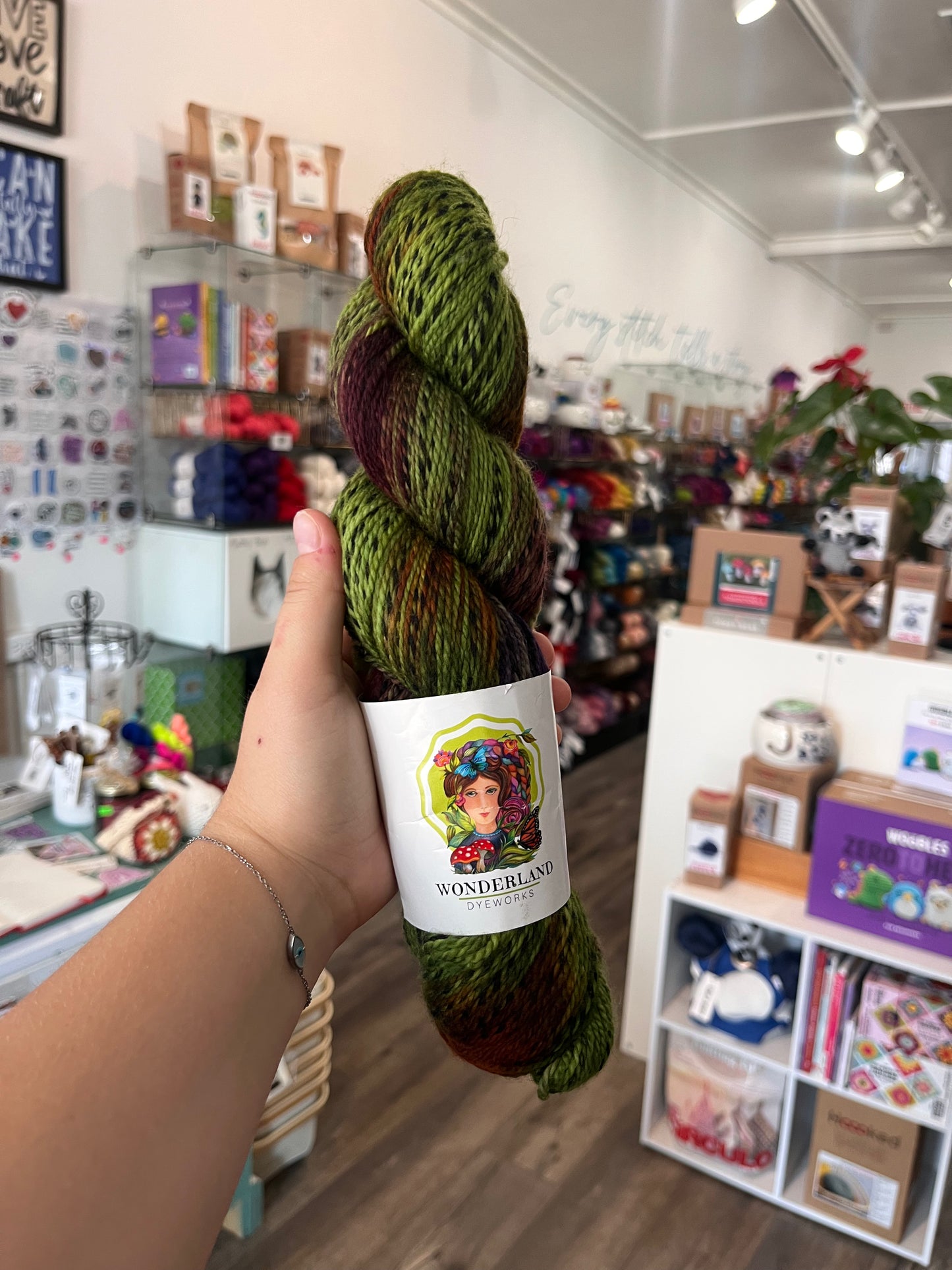 Wonderland Dyeworks Smitten Fingering