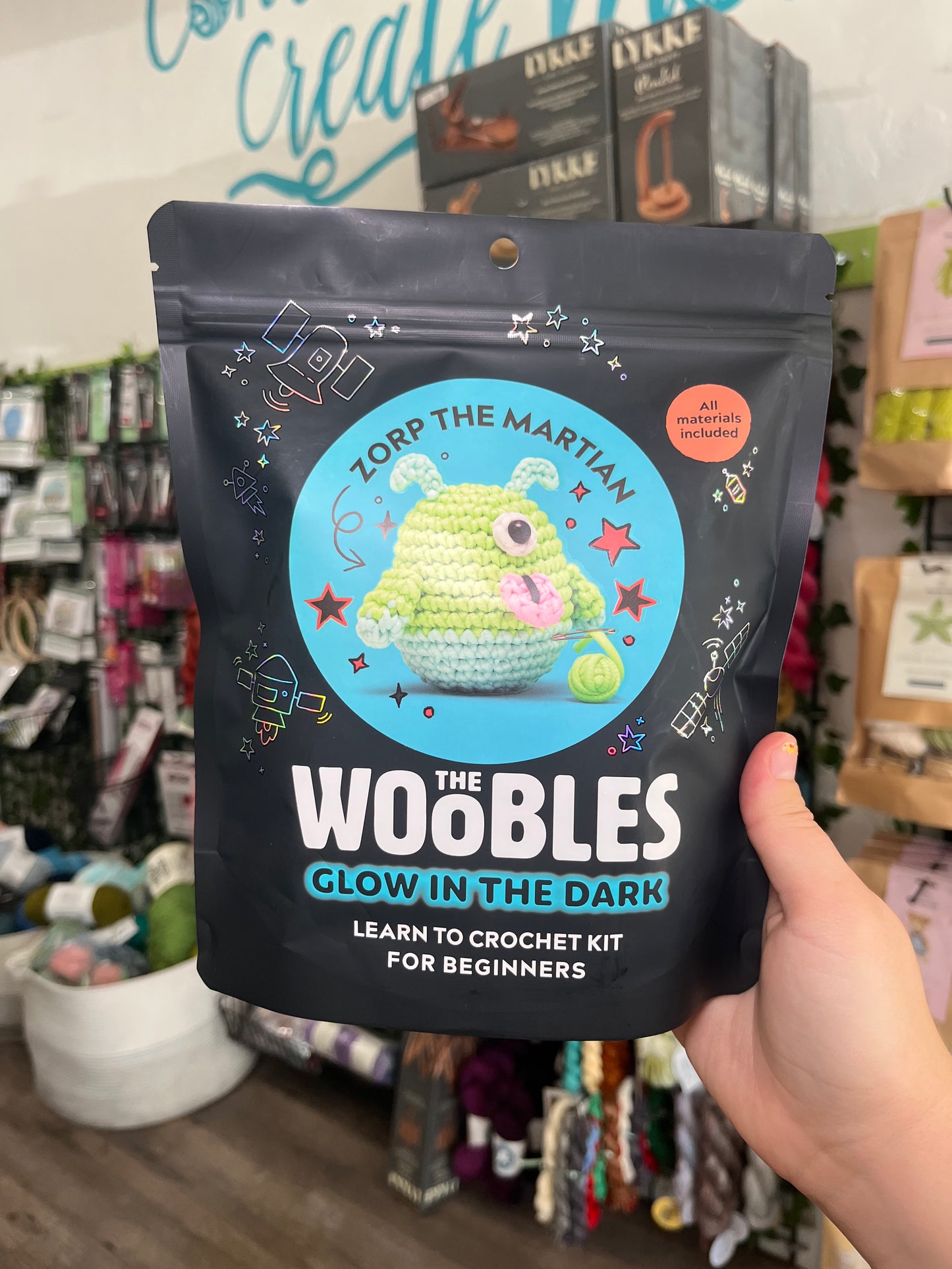 Zorp the Martian Crochet Kit