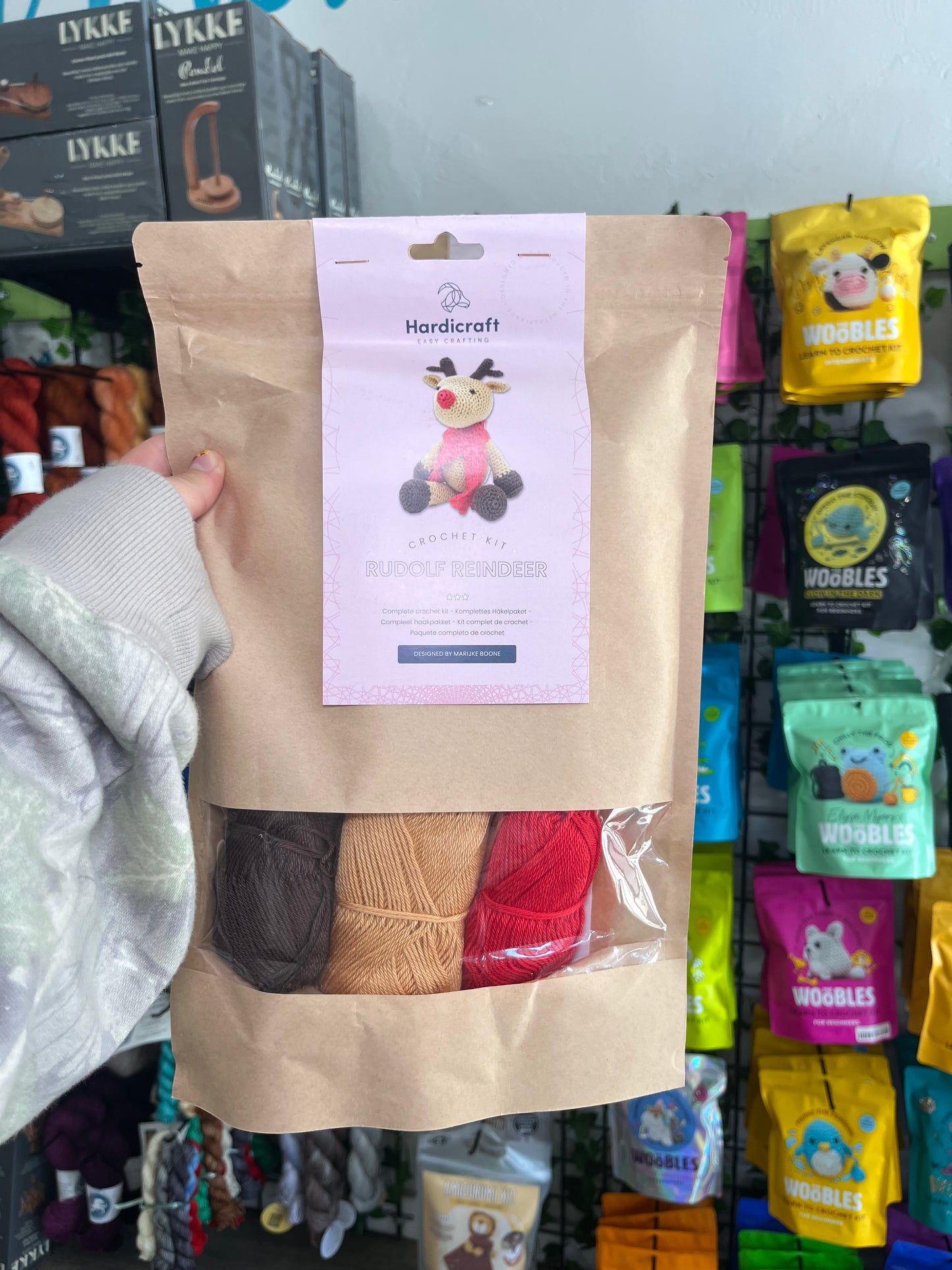 DIY Crochet Kit - Rudolf Reindeer