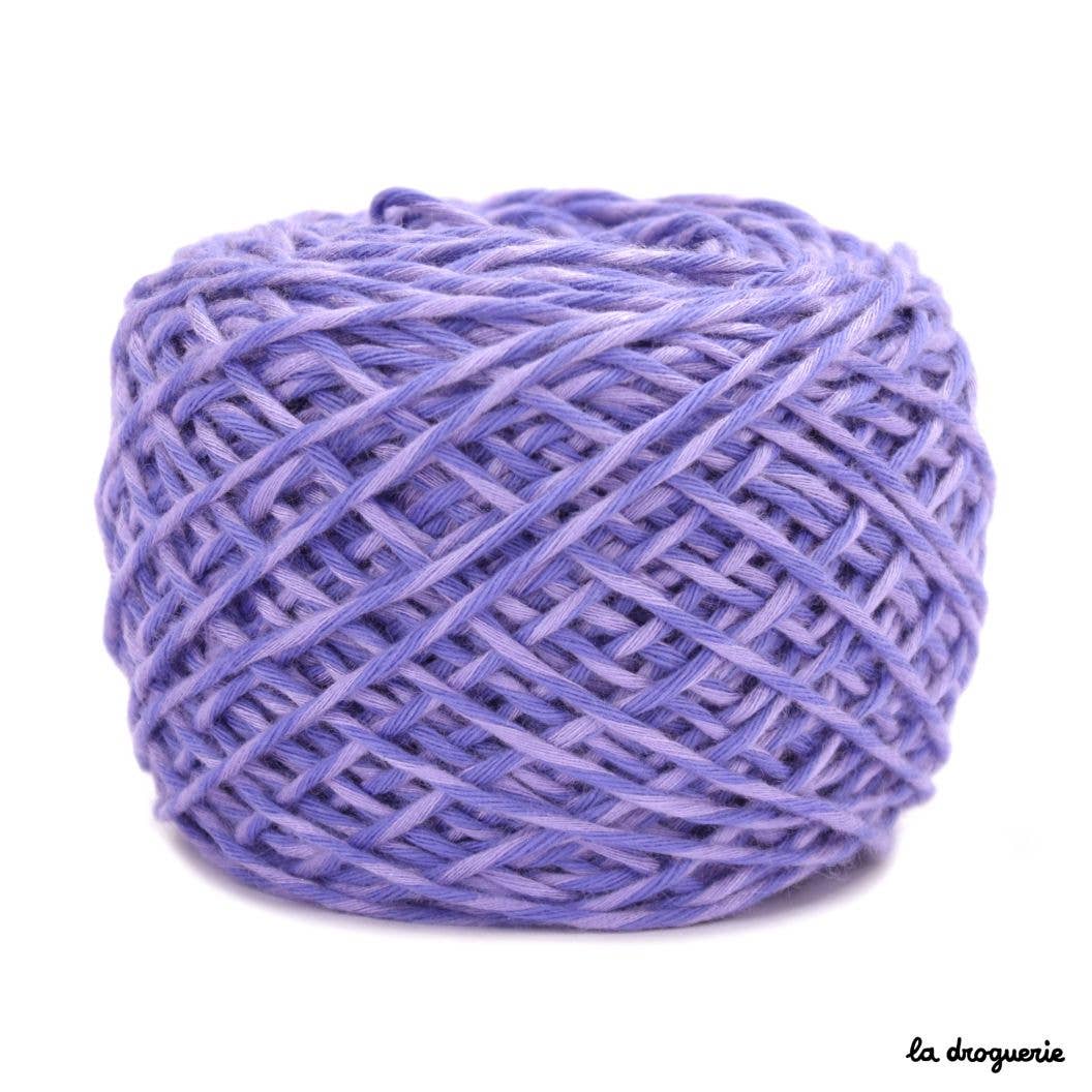 Fruit salad knitting yarn (50% organic cotton, 50% bamboo)