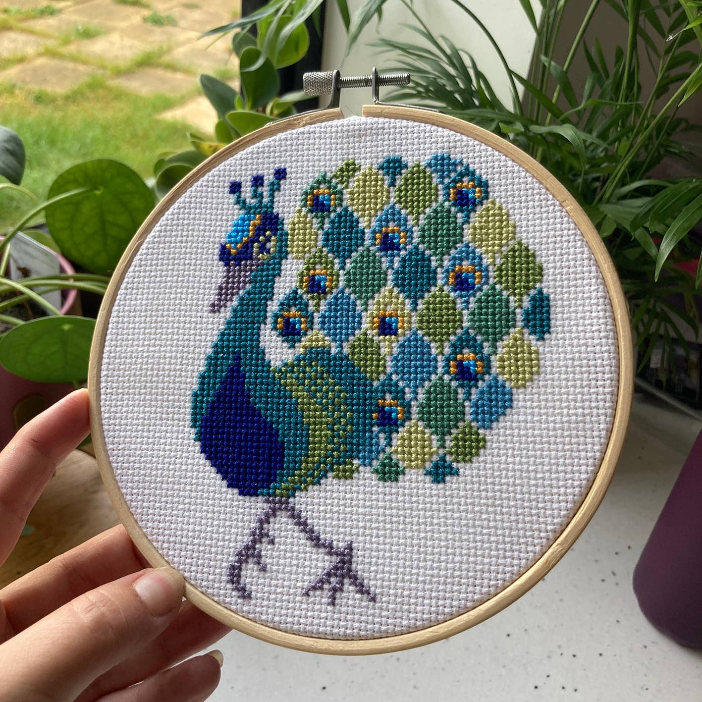 Peppa Peacock - Cross Stitch Kit
