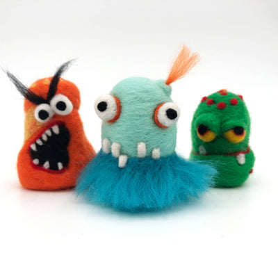 Needle Felting Kit - Monsters