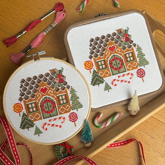 Gingerbread House - Cross Stitch House