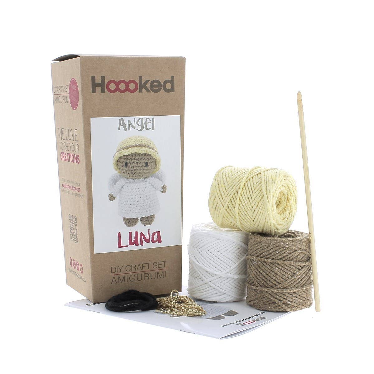 DIY Crochet Kit Christmas Angel Luna