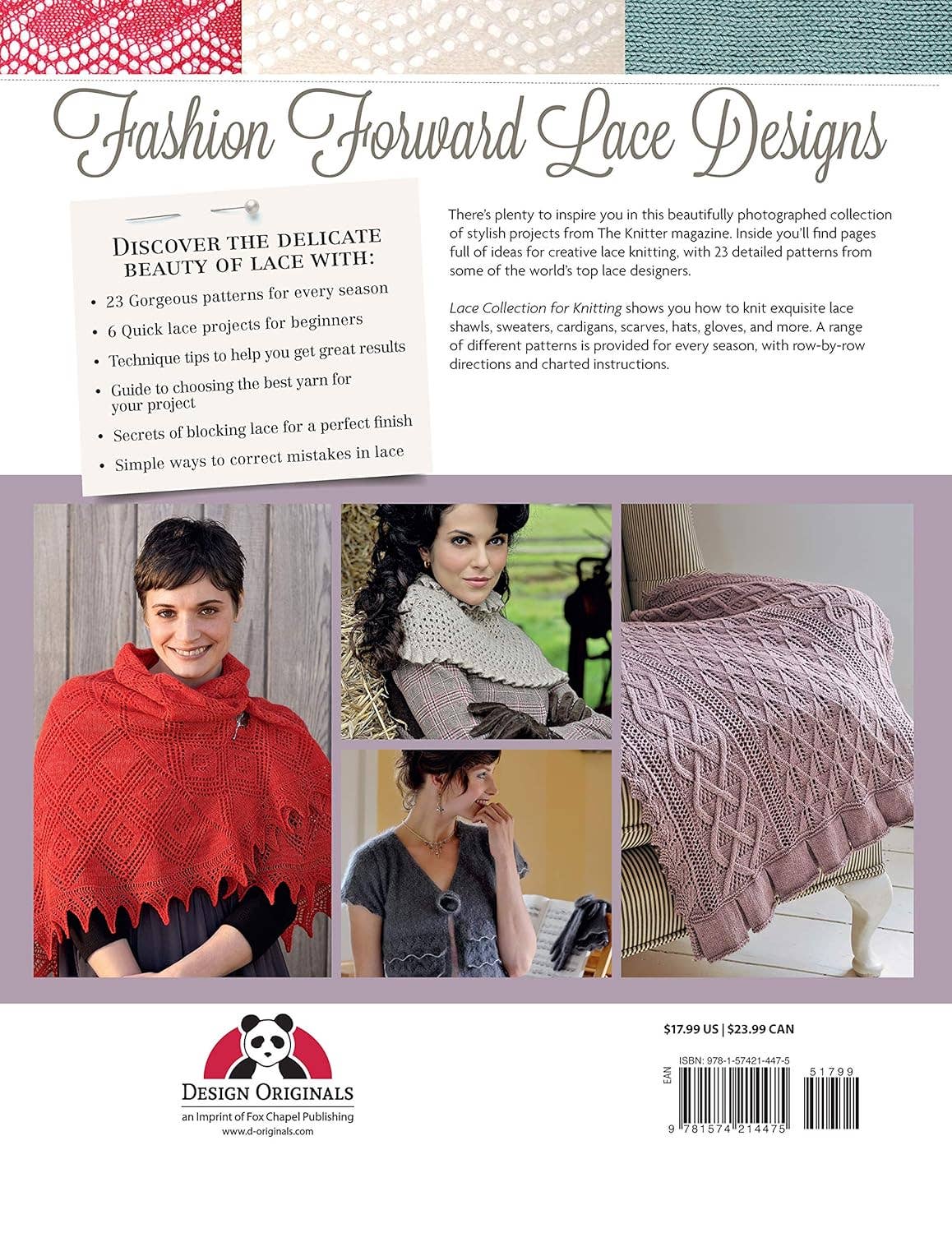 Lace Collection for Knitting -  Intricate Designs to Create