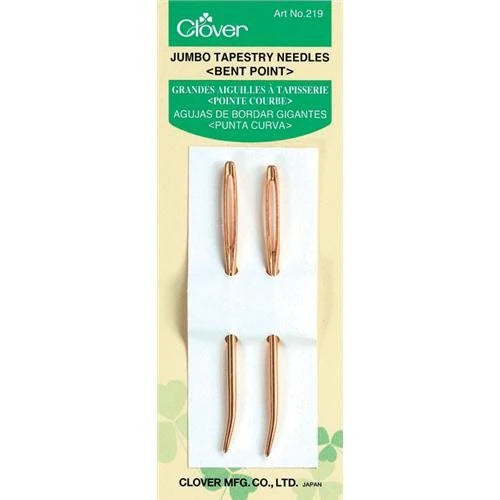 Clover - Jumbo Tapestry Needles Bent Point