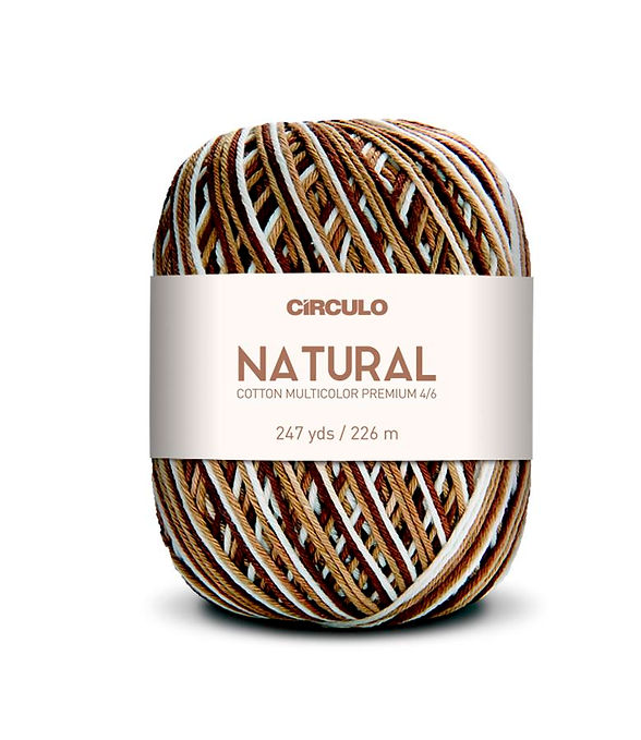 Natural Cotton Multicolor Premium 4/6 100% Brazilian Cotton