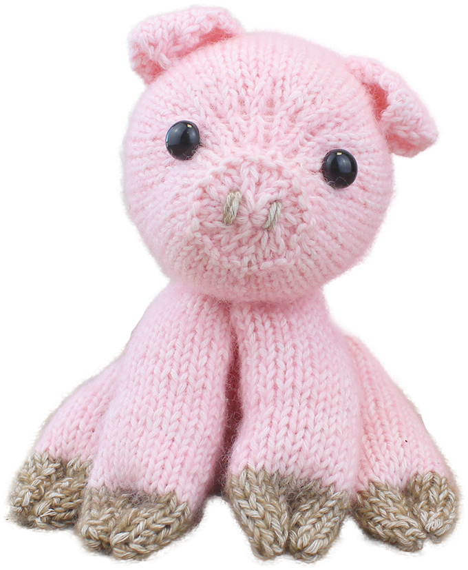 Liz Piggy Knitting Kit