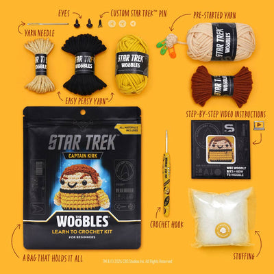 Captain Kirk Crochet Kit
