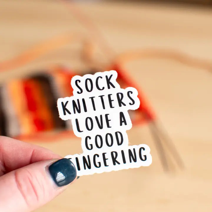 Sock Knitters Love a Good Fingering