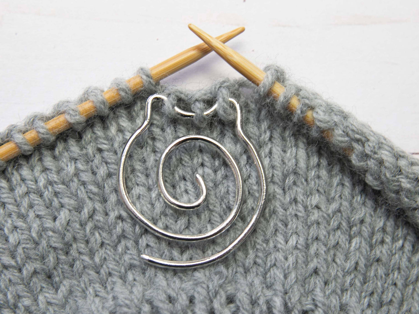 Cat Spiral Cable Needle | Knitting Notions Tools