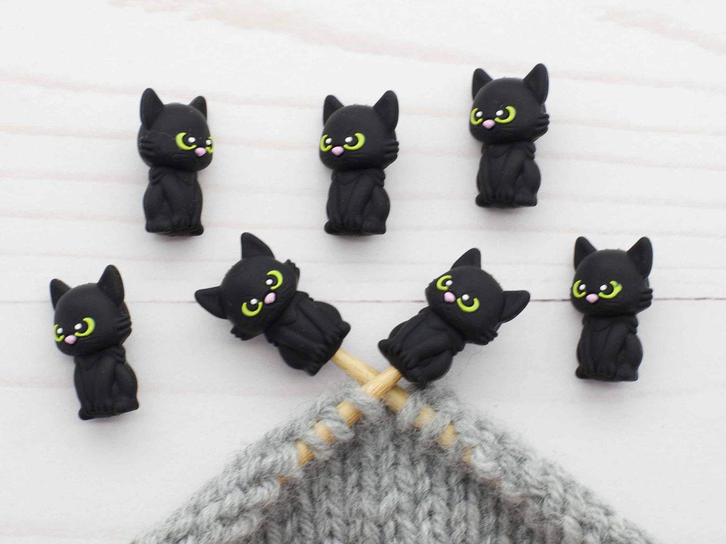 Little Black Cat Stitch Stoppers