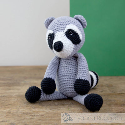 DIY Crochet Kit - Lyanna Raccoon