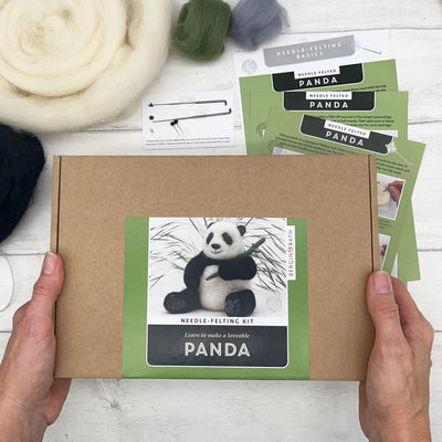 Panda Needle Felting Kit