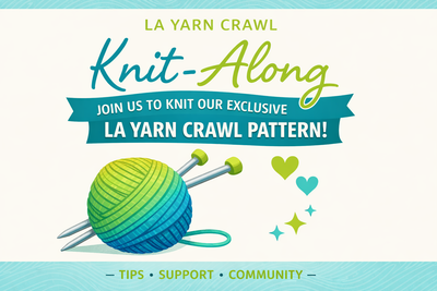 Knit-Along (KAL): LA Yarn Crawl Knit Pattern