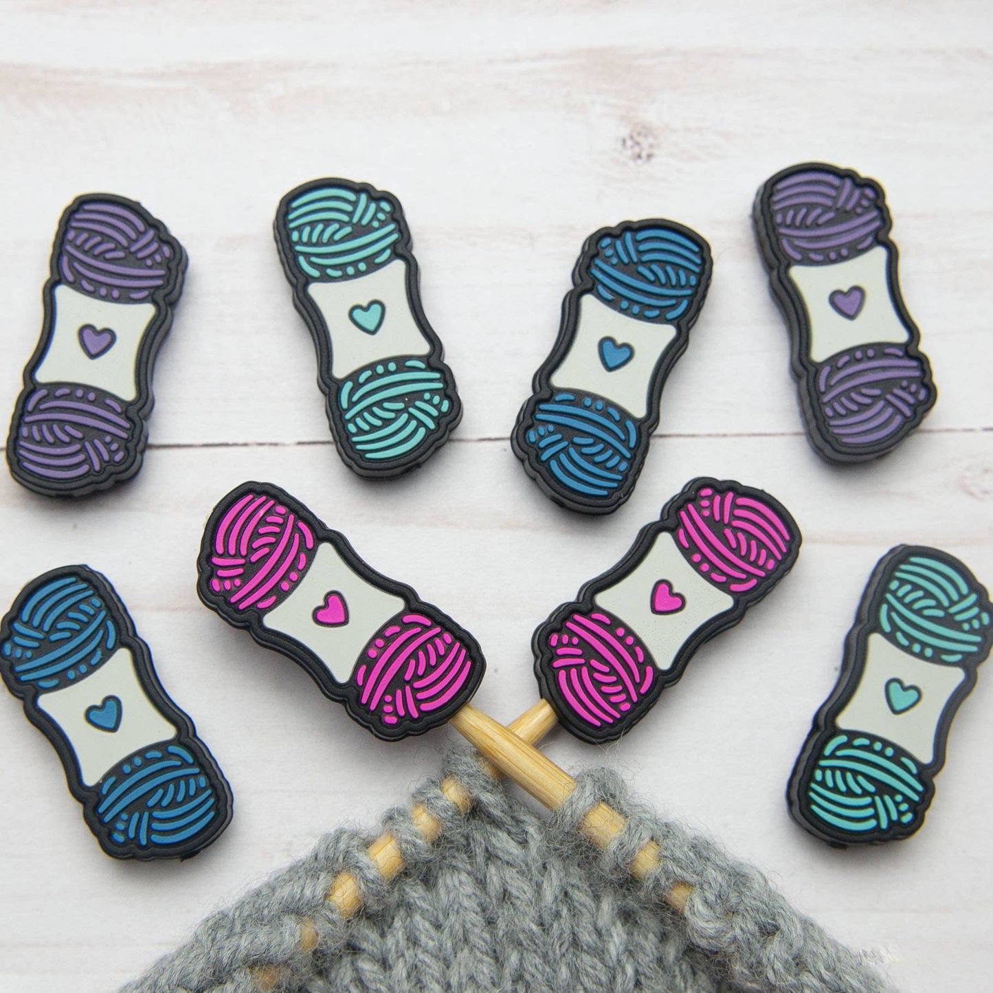 Turquoise Yarn Skein | Stitch Stoppers