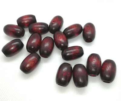 Macrame Barrel Beads