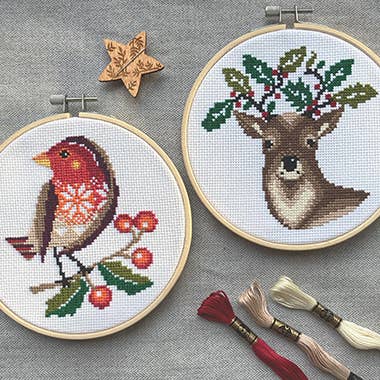 Rockin Robin - Cross Stitch Kit