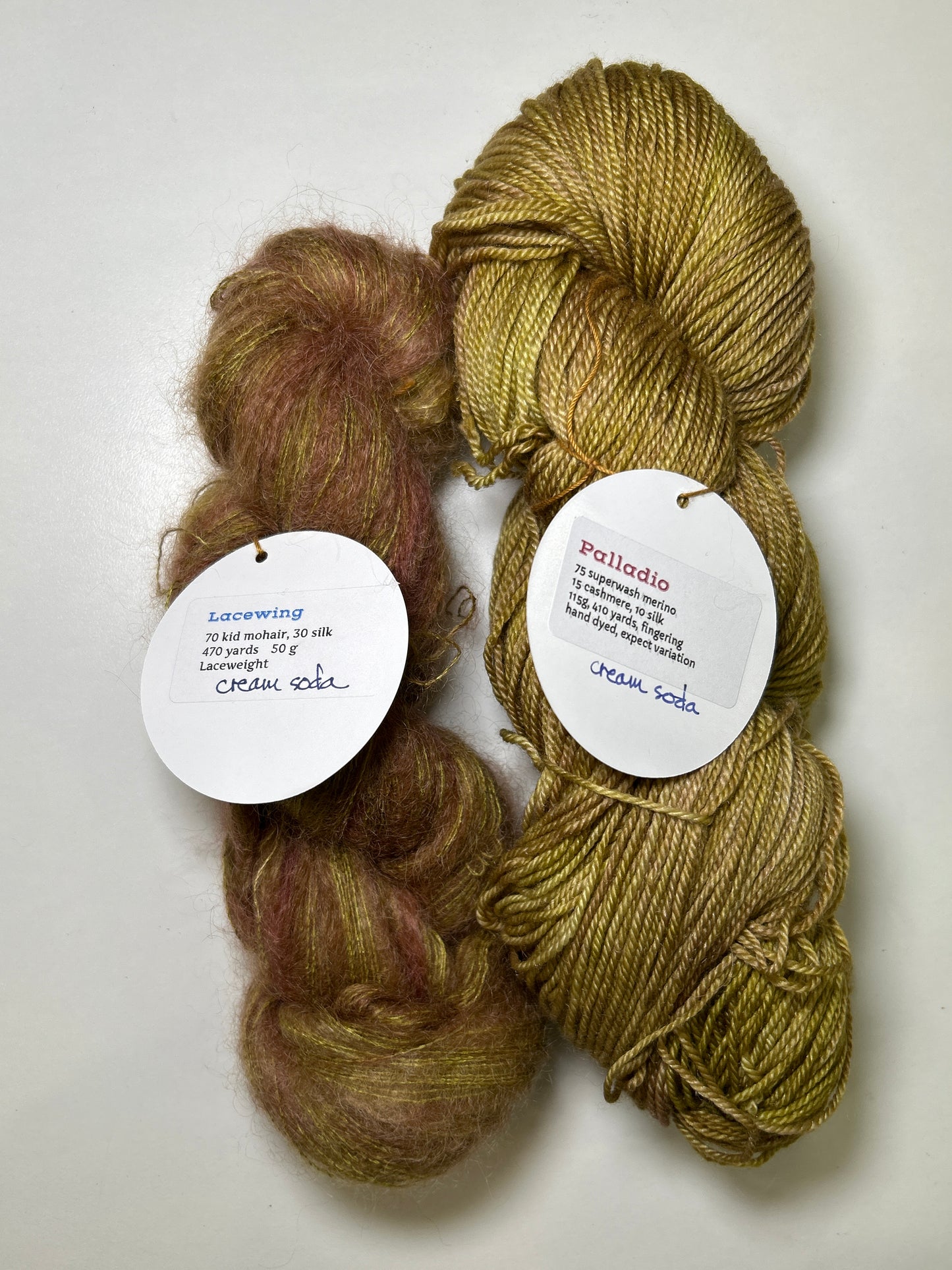 Theodora's Pearls Lacewing Sets - Cashmere, Mohair, Silk, & Merino Blend