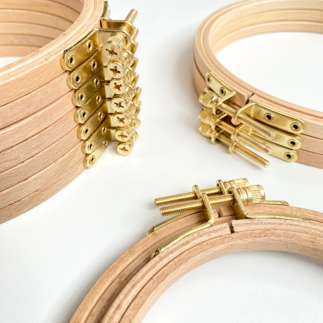 Beechwood Embroidery Hoops, Cross Stitch Hoop Frames
