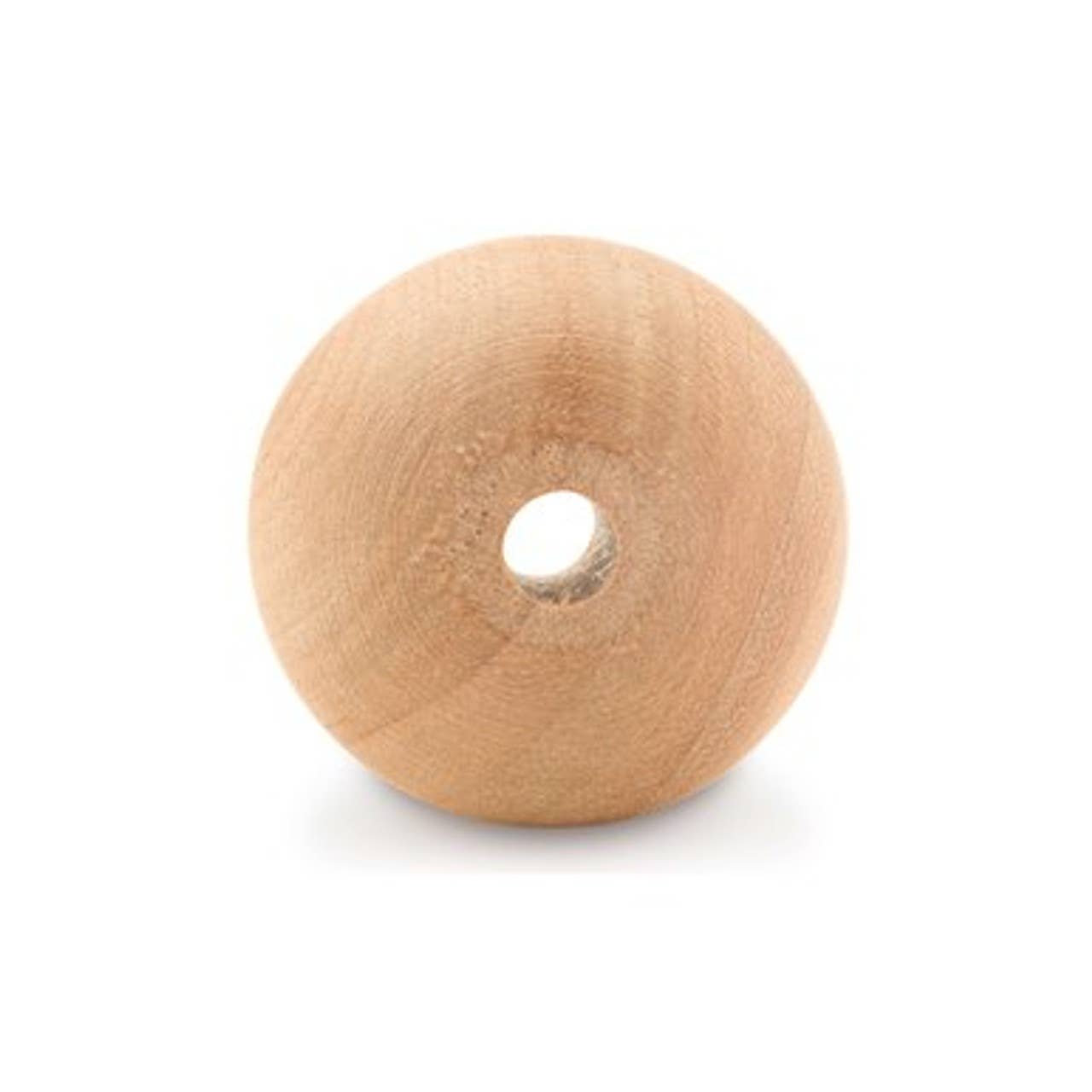 Round Wood Beads