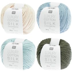 Luxury Cotton Silk Cashmere DK