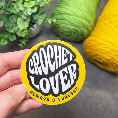 Crochet and Knit Lover Stickers
