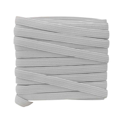 Darnn White Elastic (6mm x 6meters), Flat Elastic Band