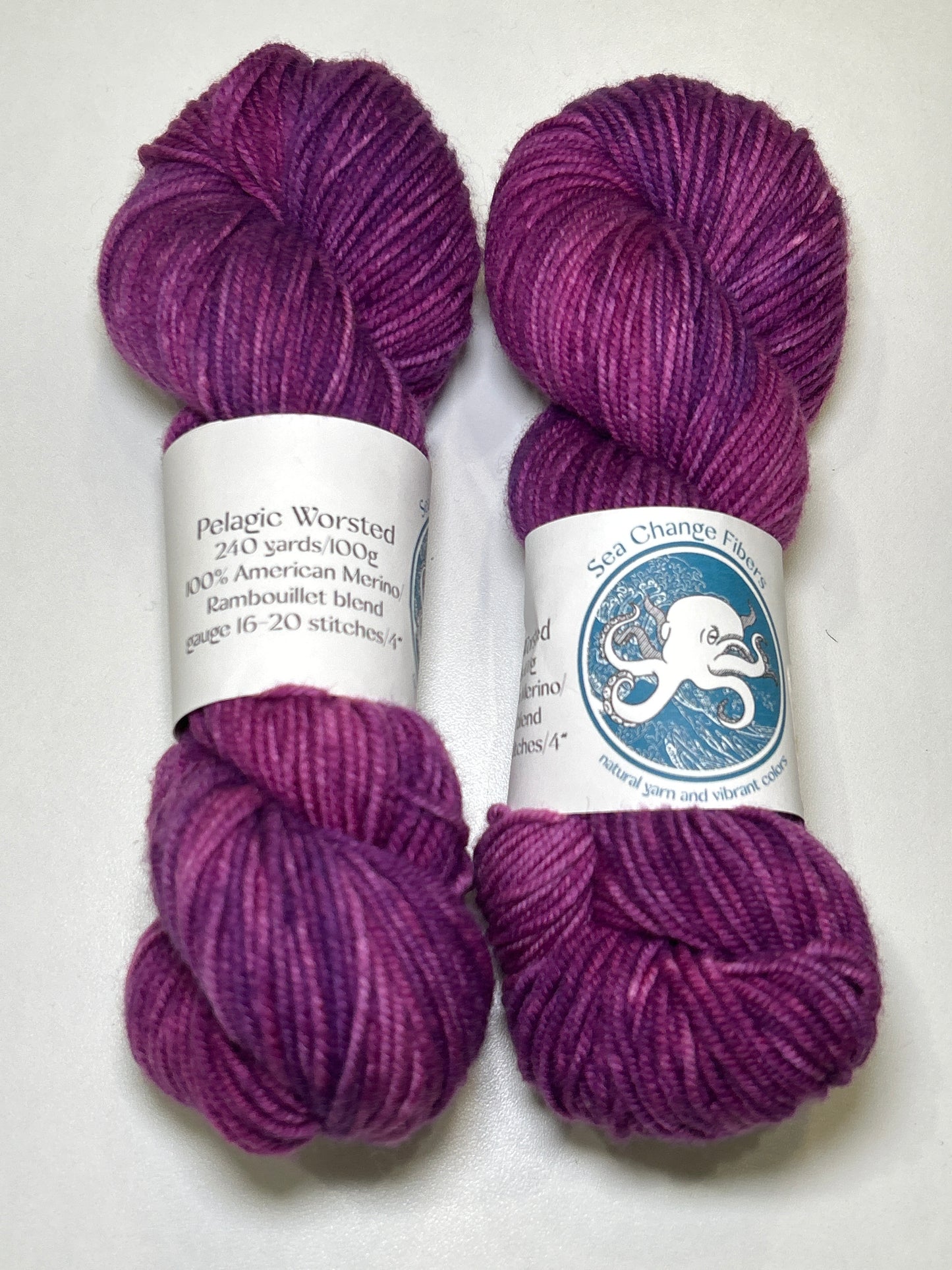 Sea Change Fibers "Pelagic" - 100% Shaniko Wool
