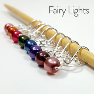 Fairy Lights Melody Ring Removable Stitch Markers for Knitting or Crochet