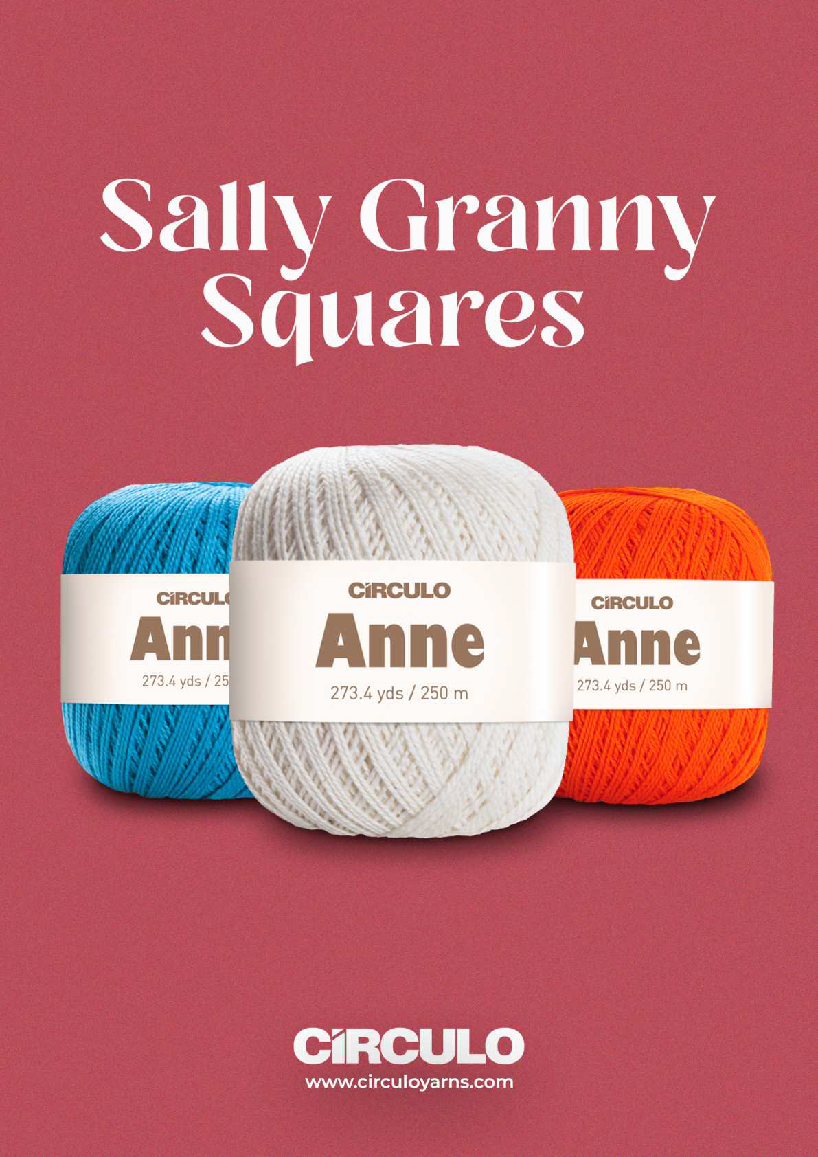 Granny Square Tee Crochet Pattern by Circulo