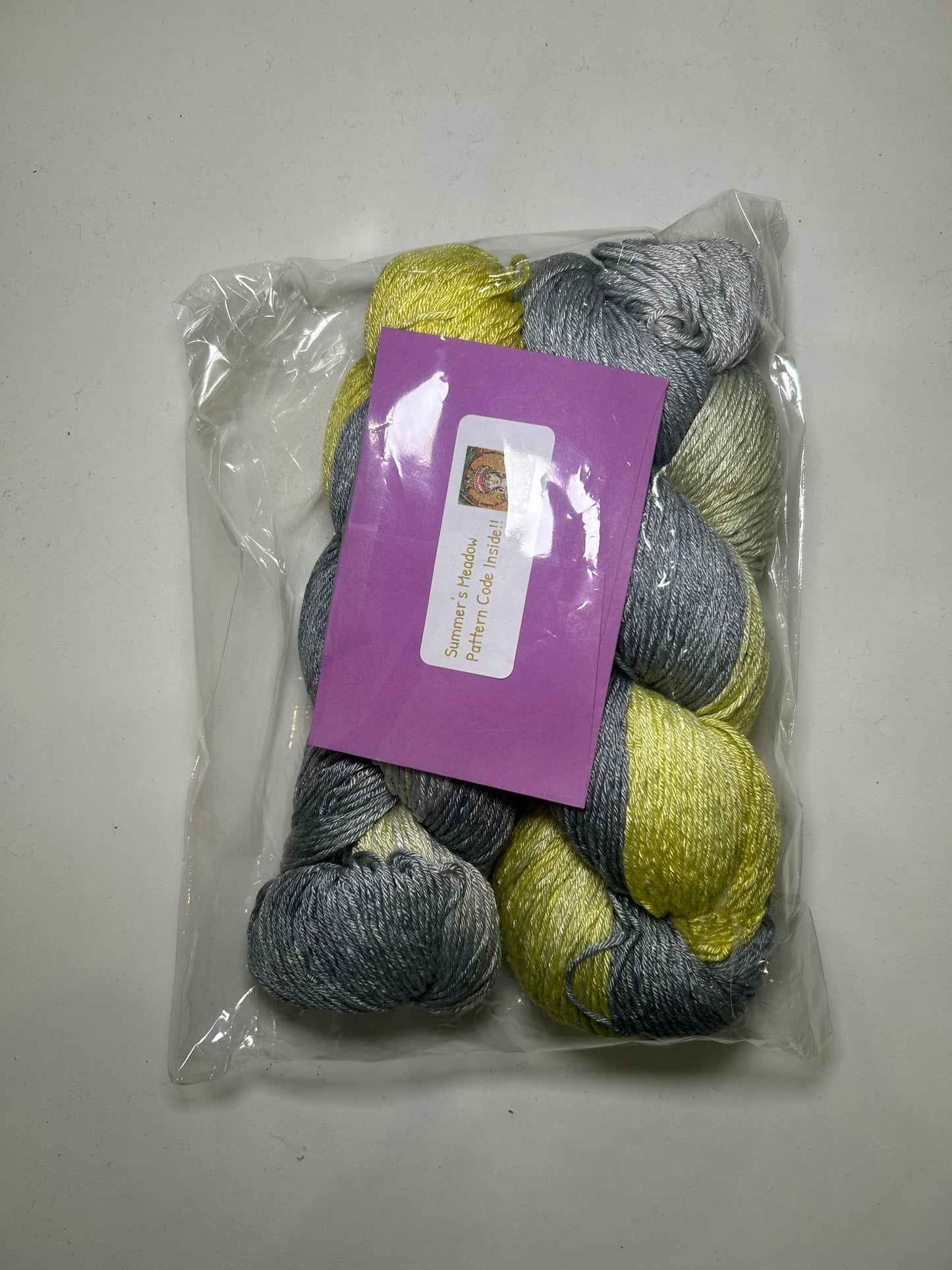 Theodora's Pearls Summer's Meadow Shawl