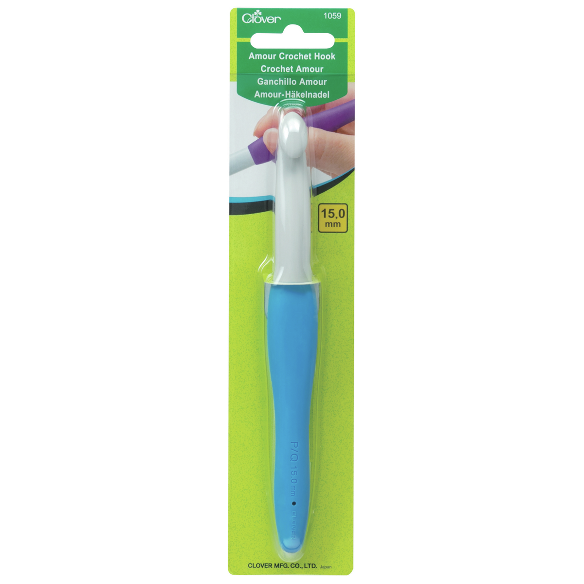 Clover - 5.5" Amour Crochet Hook