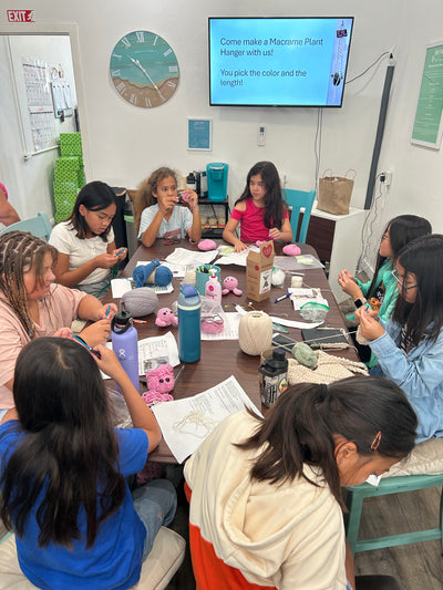 Crochet Creations Camp (9-12 yos)