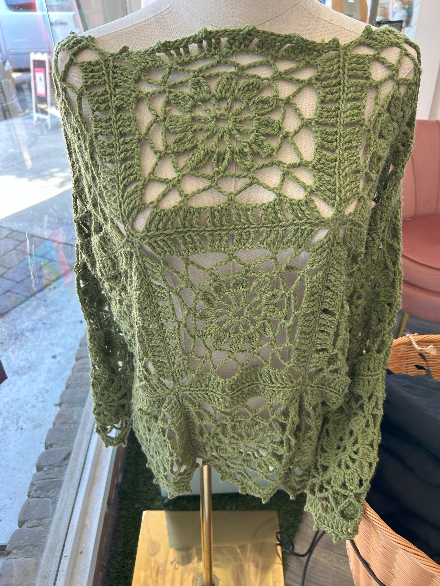 Crochet Lace Sweater Workshop - A Level 2 Crochet Class