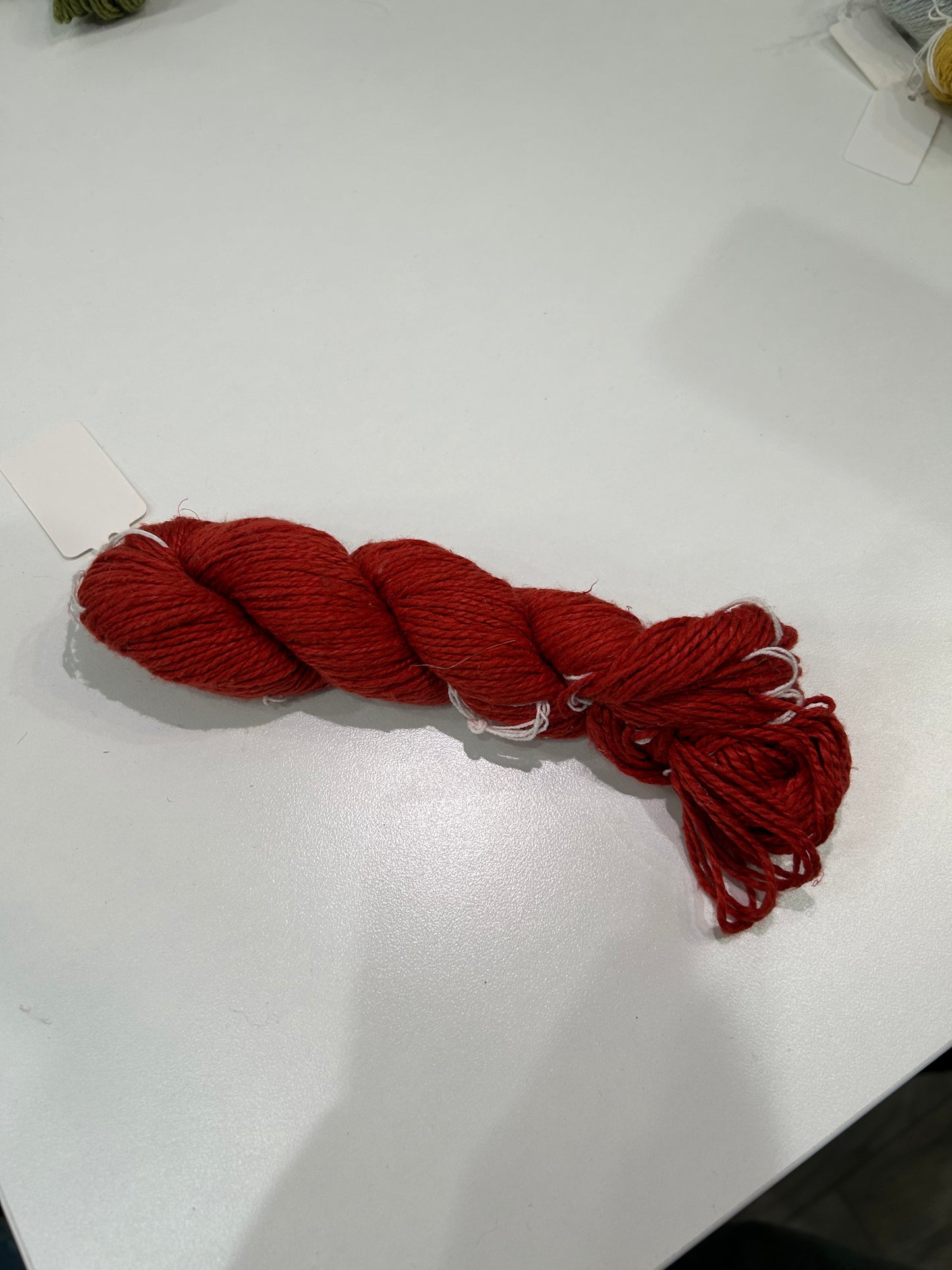 Herbal Dyed Sport Weight Silk - recycled Yarn