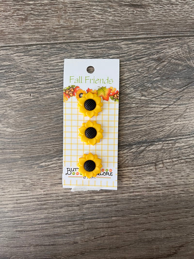 Sunflower Buttons