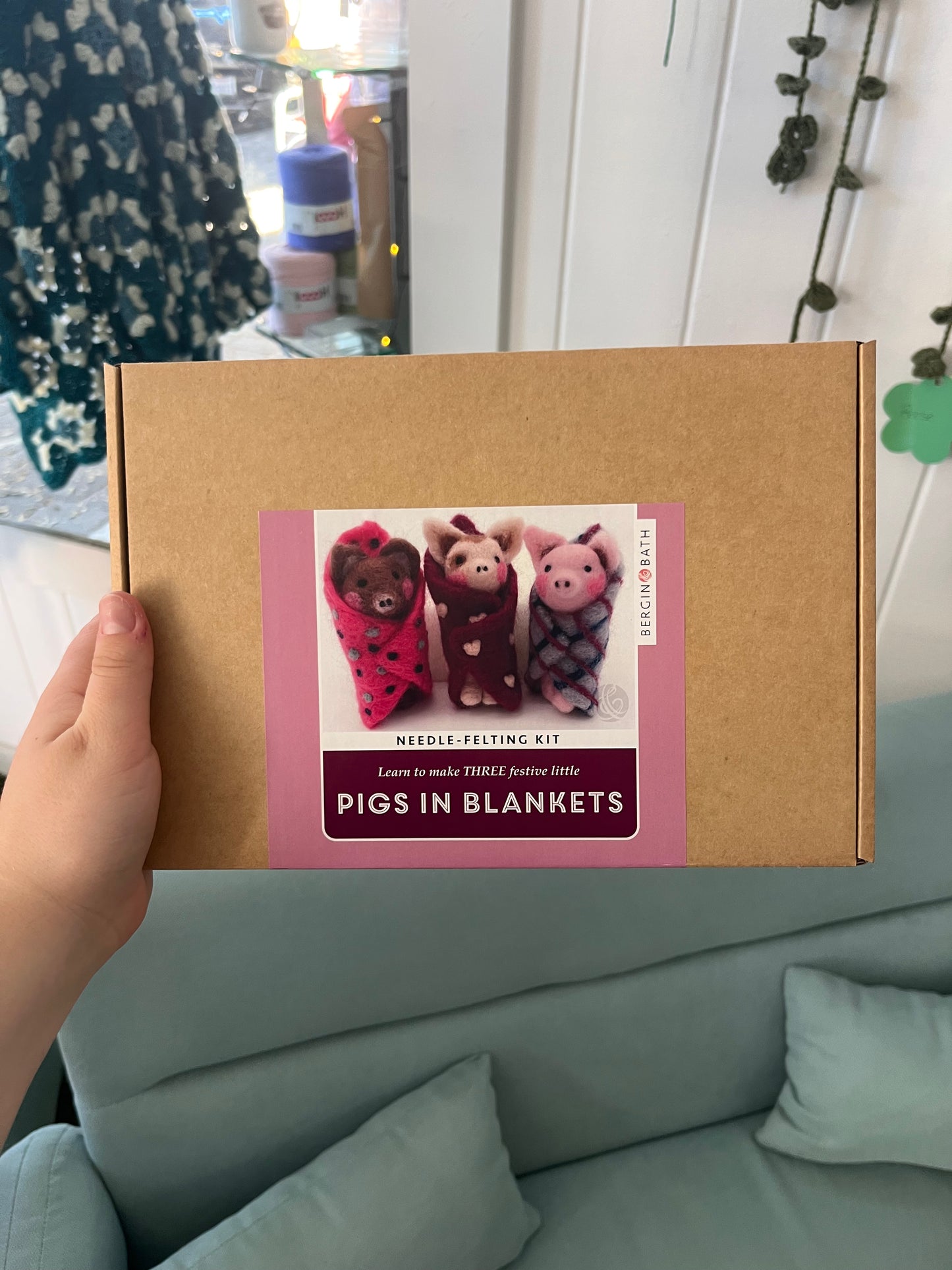 Pigs in Blankets Needle Felting Kit