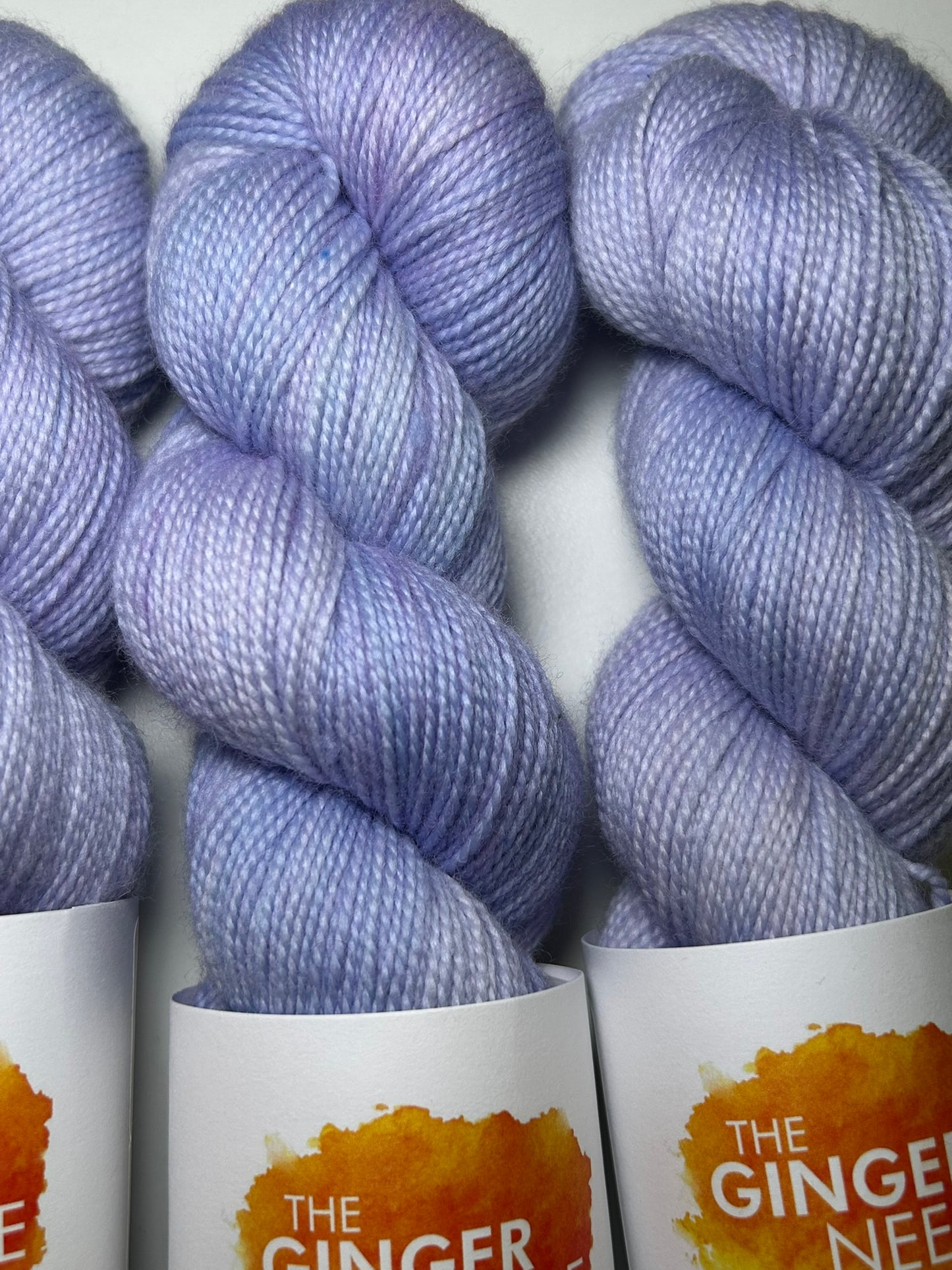 Ginger Needle Glacier Fingering ⟡ California Hand Dye