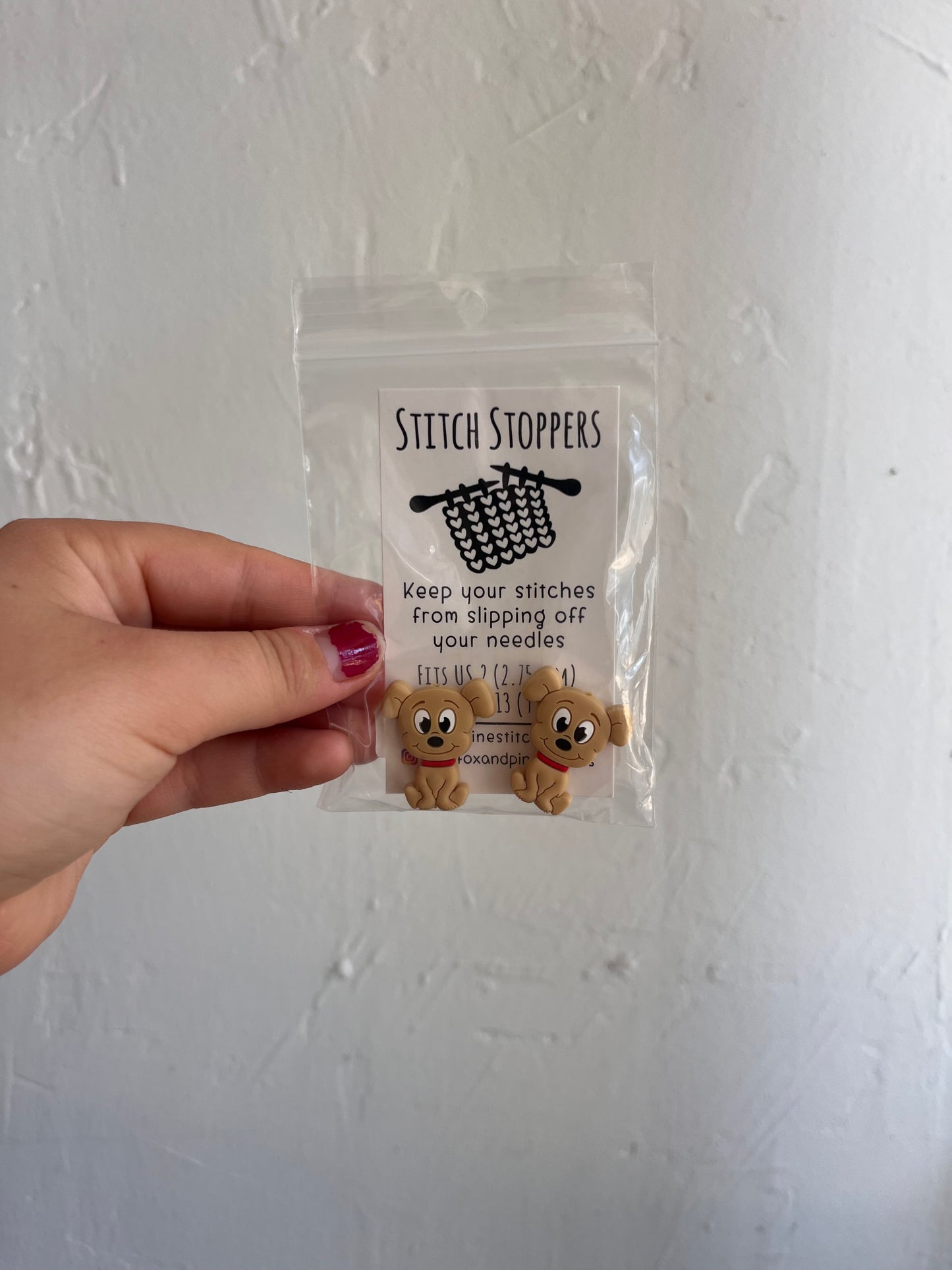 Yellow Dog Stitch Stoppers