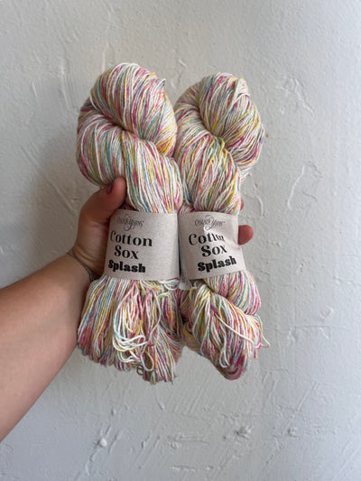 Cotton Sox Splash by Cascade Yarns